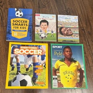 Like New Soccer Book Collection for Kids